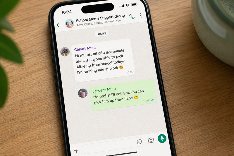 Supportive Mums Group Chat