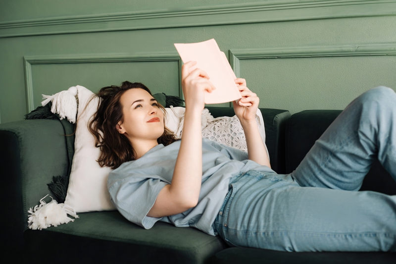 Woman Reading Book